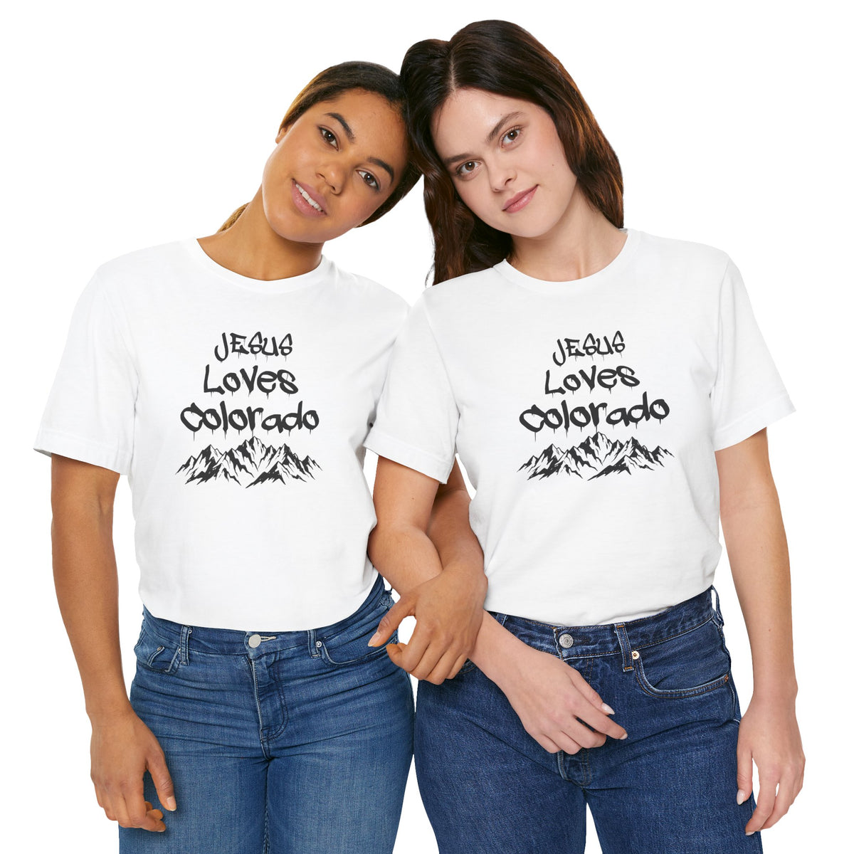Jesus Loves Colorado Unisex Tee | Snowy Owl 316