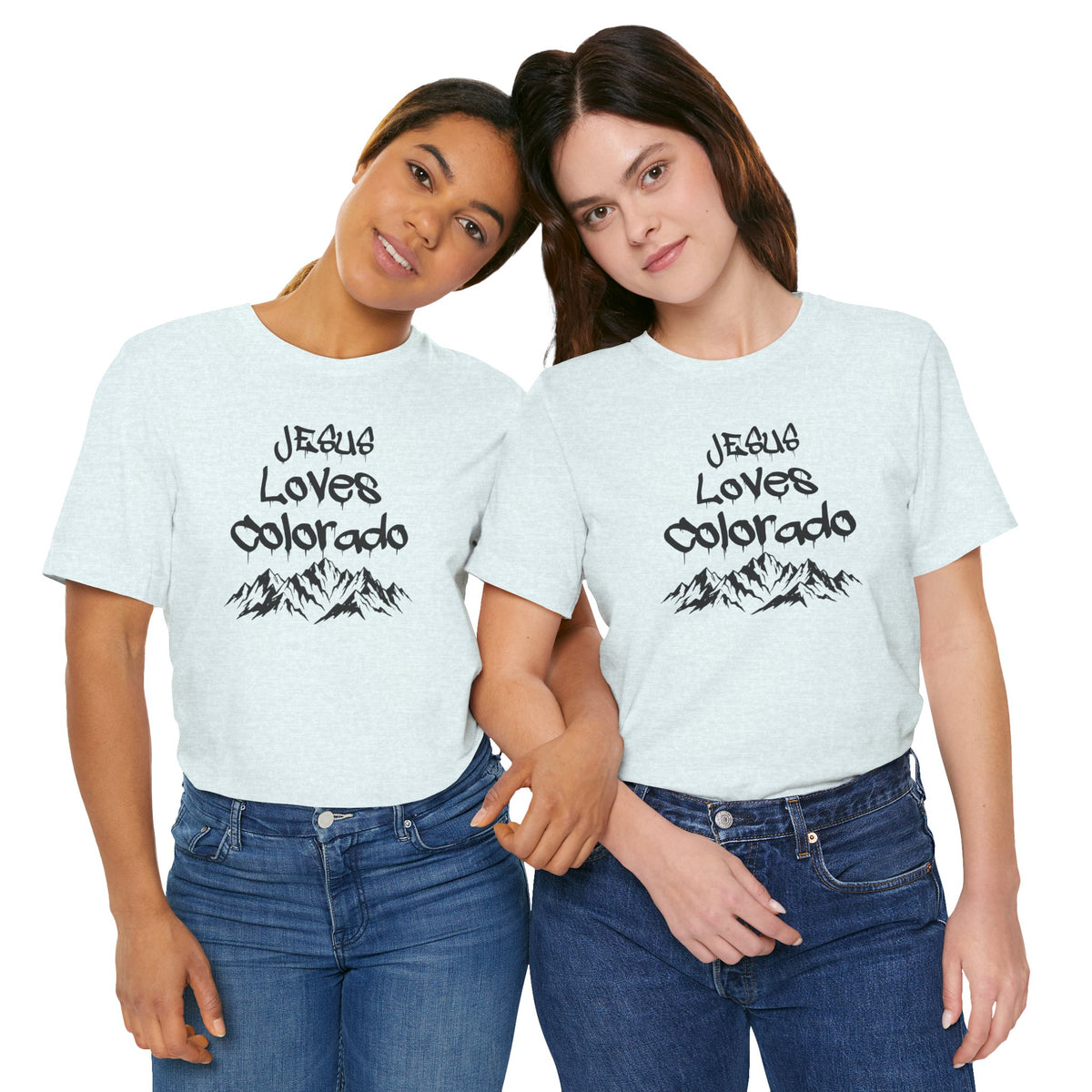 Jesus Loves Colorado Unisex Tee | Snowy Owl 316