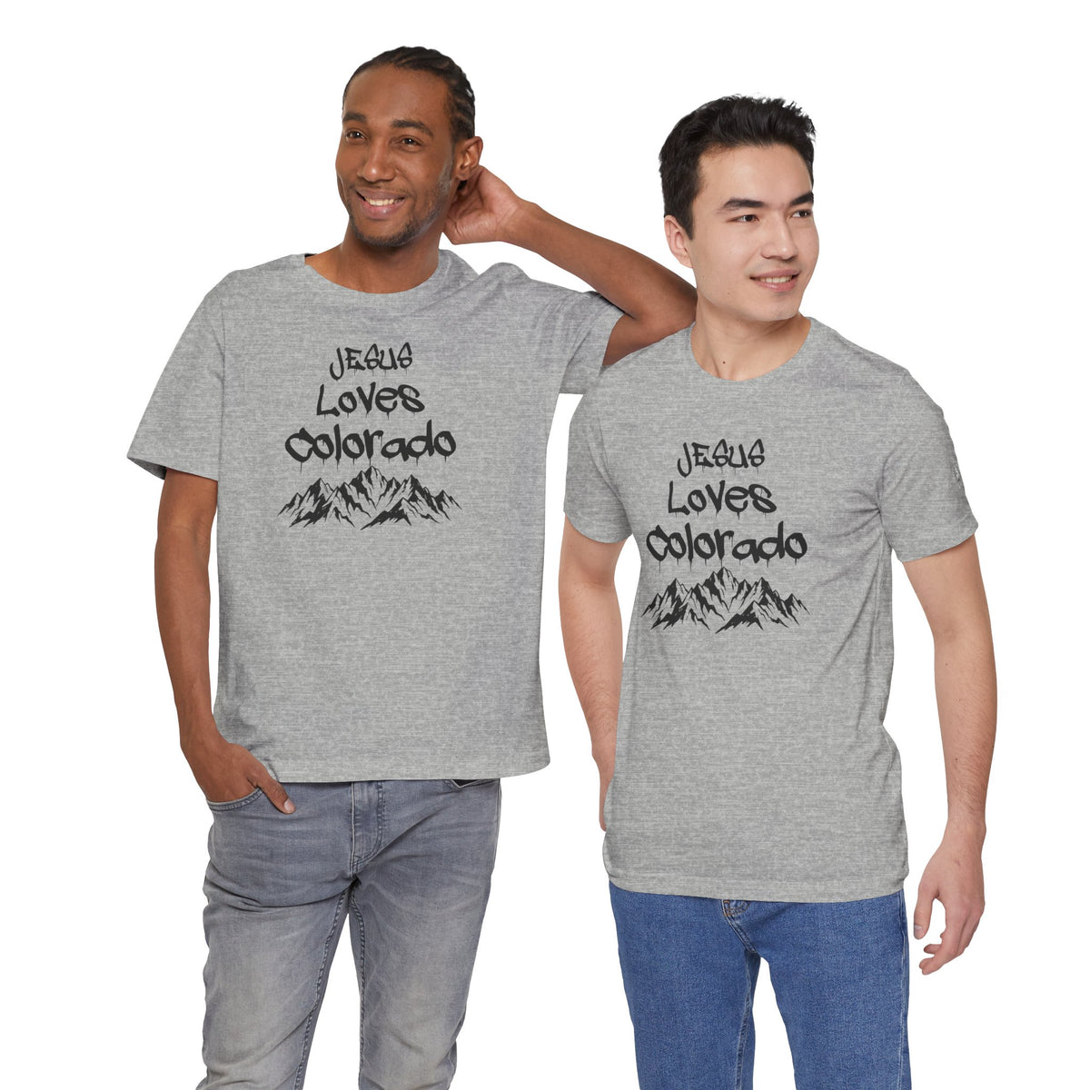 Jesus Loves Colorado Unisex Tee | Snowy Owl 316
