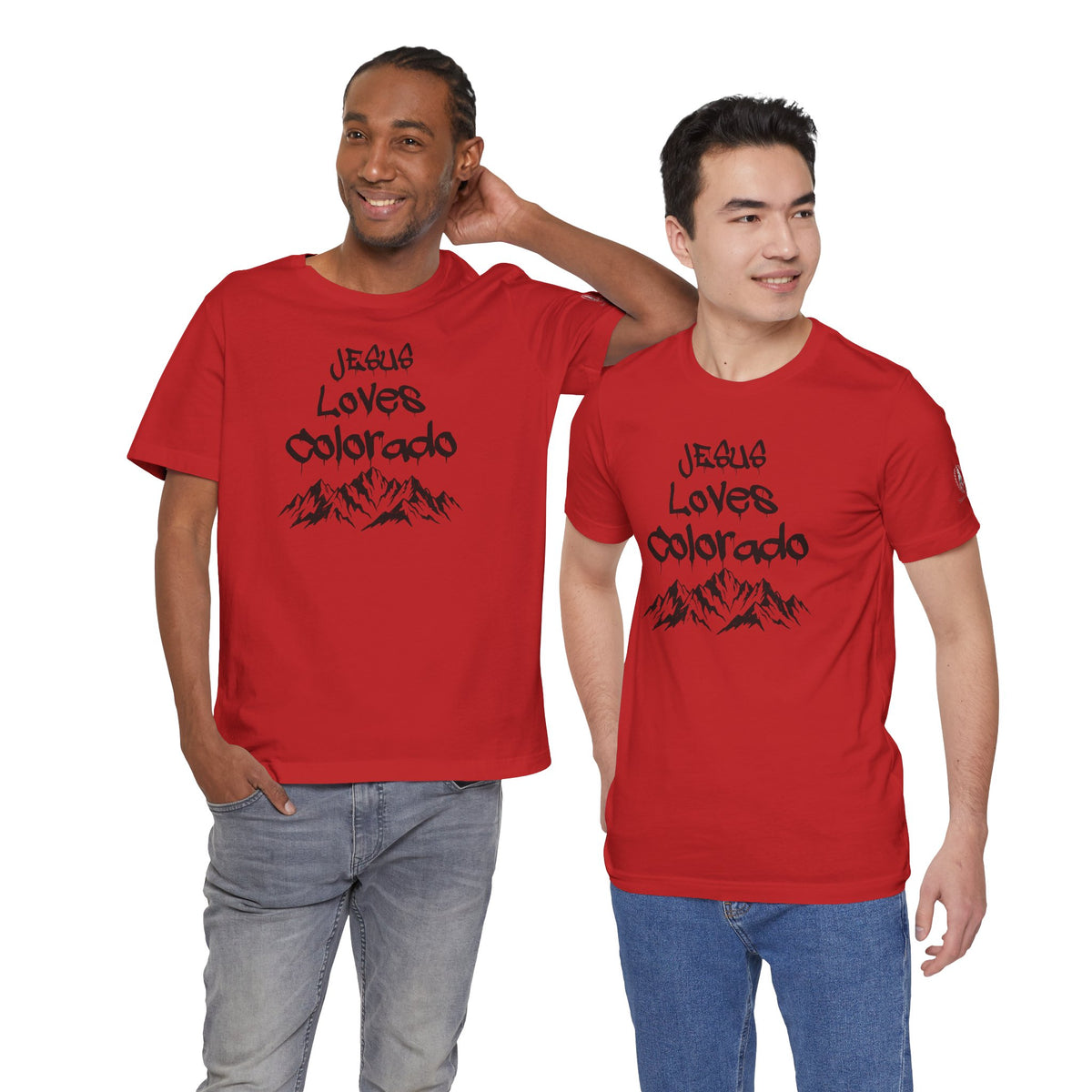 Jesus Loves Colorado Unisex Tee | Snowy Owl 316