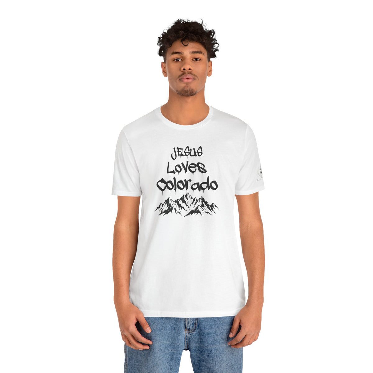 Jesus Loves Colorado Unisex Tee | Snowy Owl 316