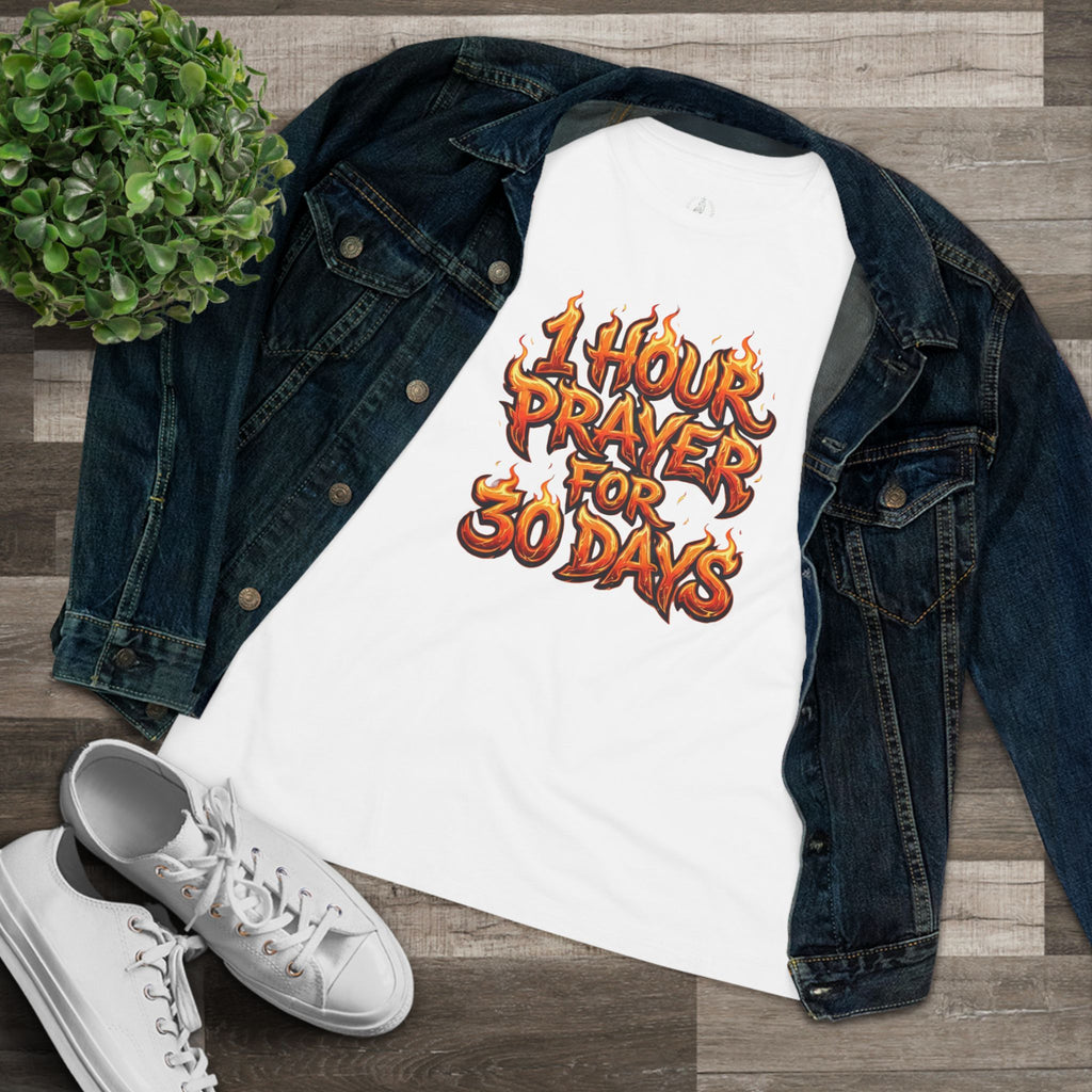 1 Hour Prayer Premium Women's Relaxed Tee