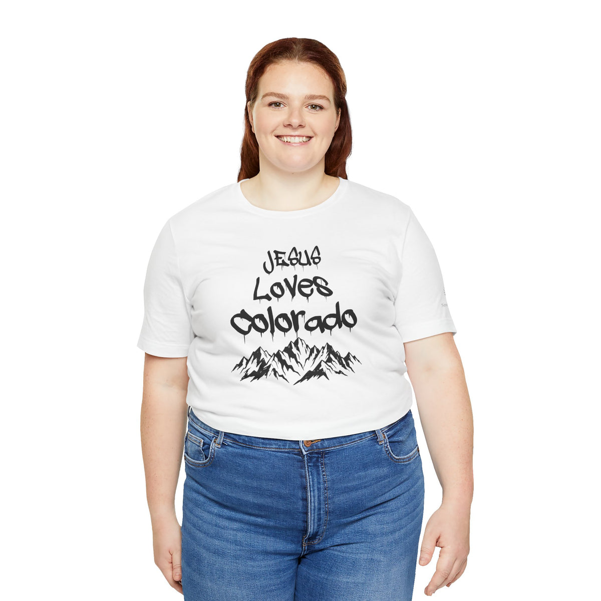 Jesus Loves Colorado Unisex Tee | Snowy Owl 316