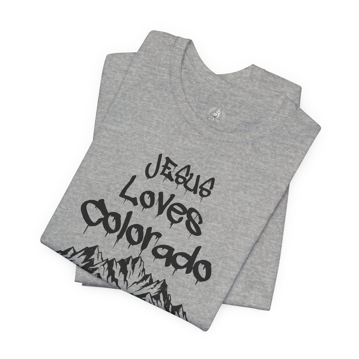 Jesus Loves Colorado Unisex Tee | Snowy Owl 316
