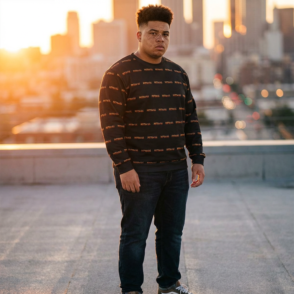 Matthew 6:6 "Secret Room" Premium AOP Unisex Sweatshirt