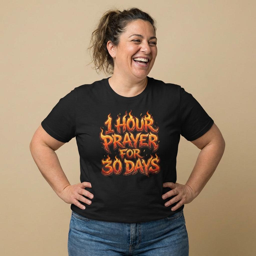 1 Hour Prayer Premium Women's Relaxed Tee