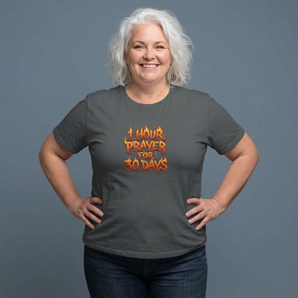 1 Hour Prayer Premium Women's Relaxed Tee