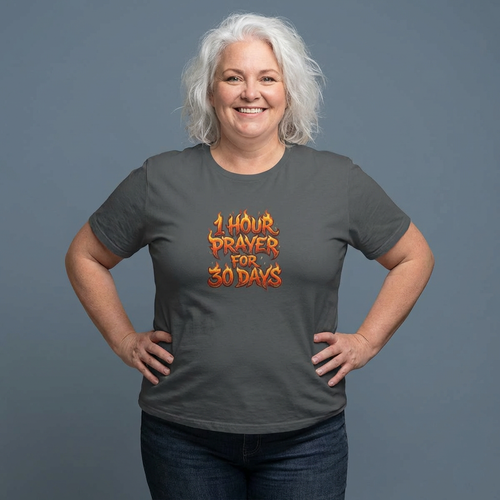 1 Hour Prayer Premium Women's Relaxed Tee