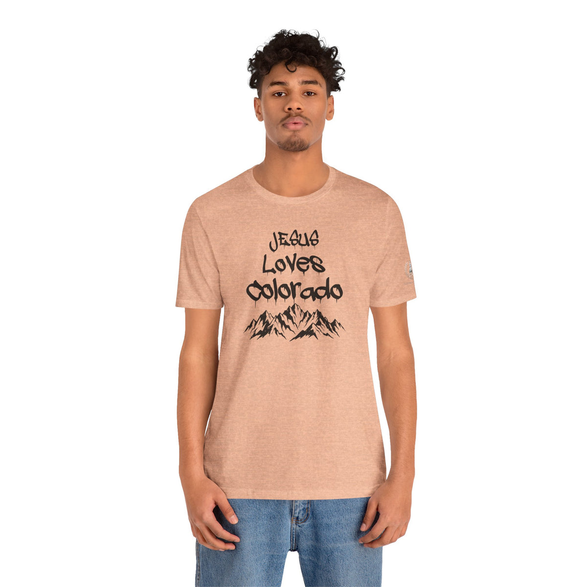 Jesus Loves Colorado Unisex Tee | Snowy Owl 316