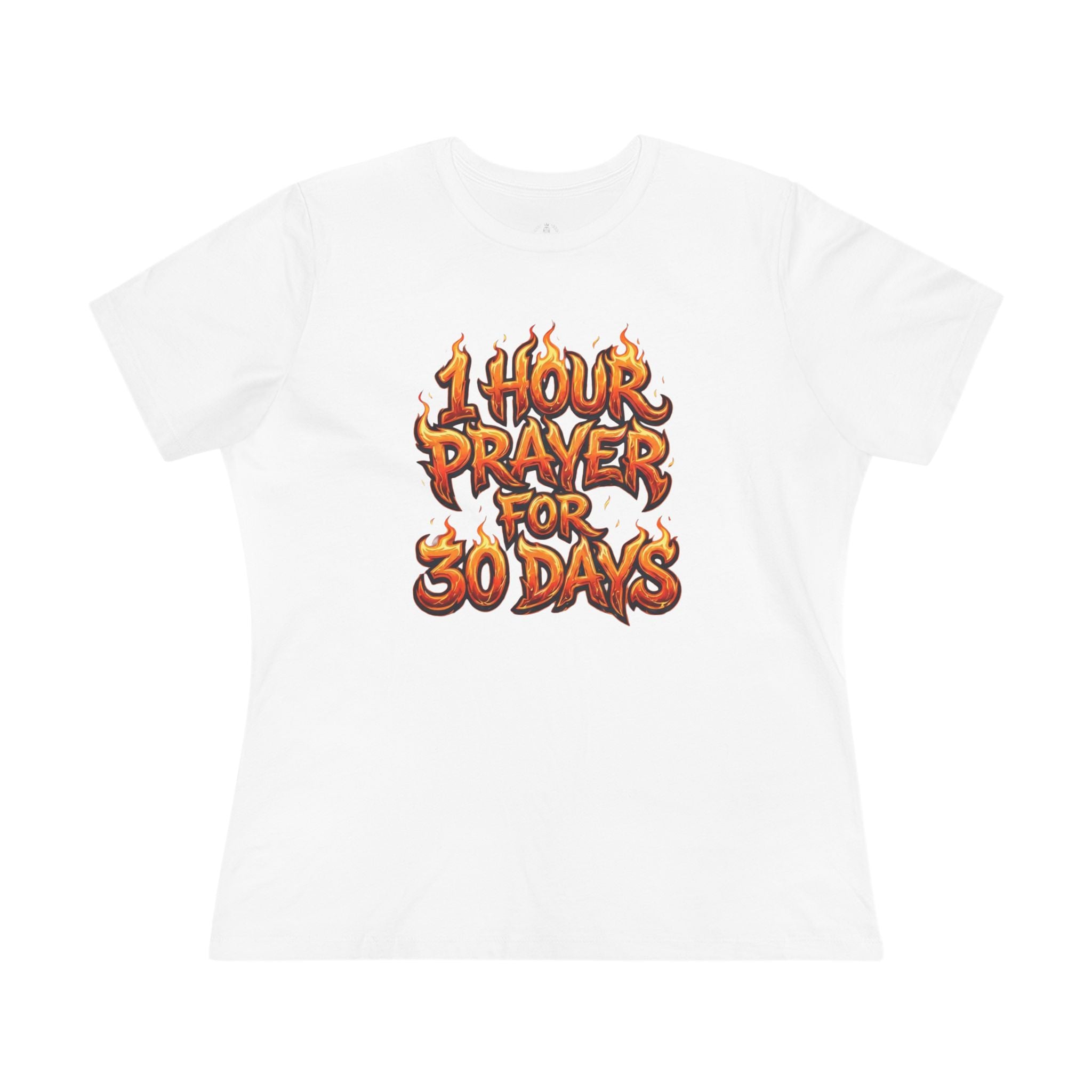 1 Hour Prayer Premium Women's Relaxed Tee