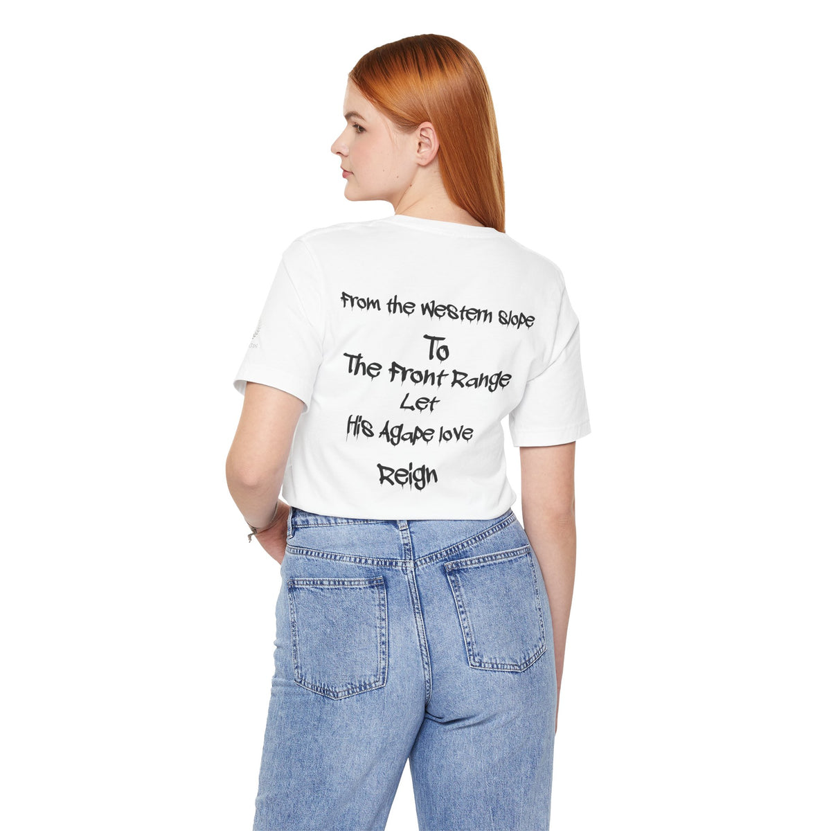 Jesus Loves Colorado Unisex Tee | Snowy Owl 316