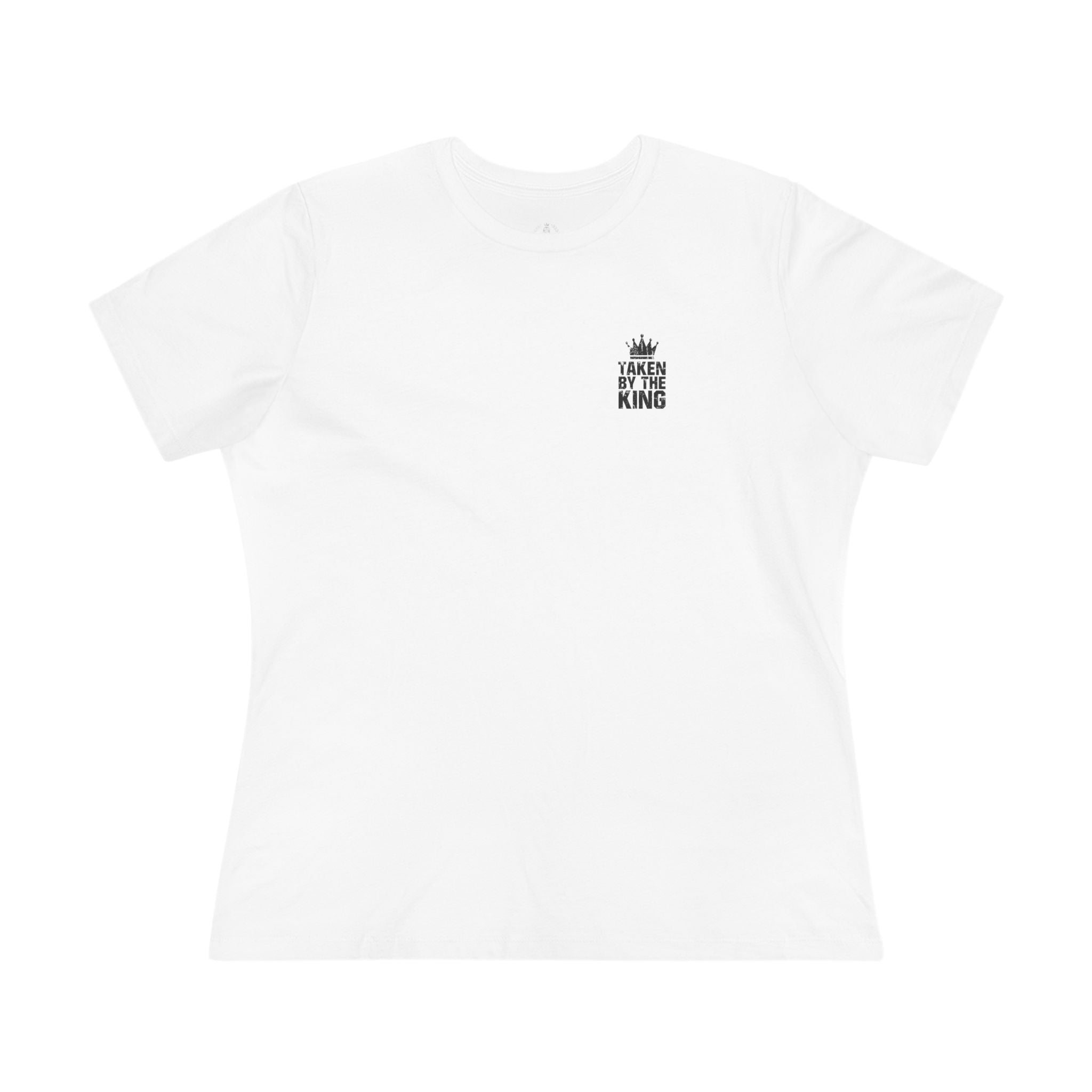 Taken By The King Women's Ultra-Luxury Tee | Snowy Owl 316