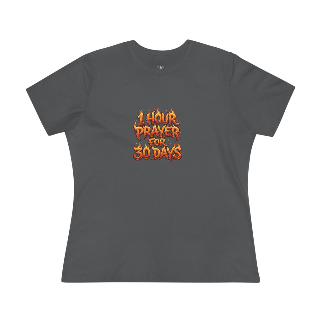 1 Hour Prayer Premium Women's Relaxed Tee