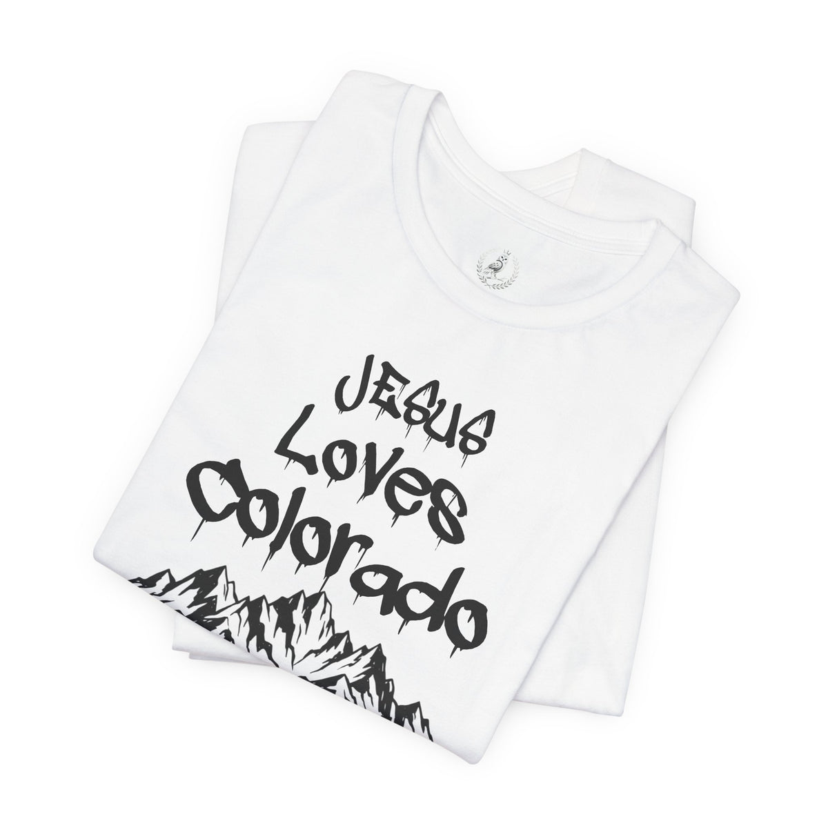 Jesus Loves Colorado Unisex Tee | Snowy Owl 316