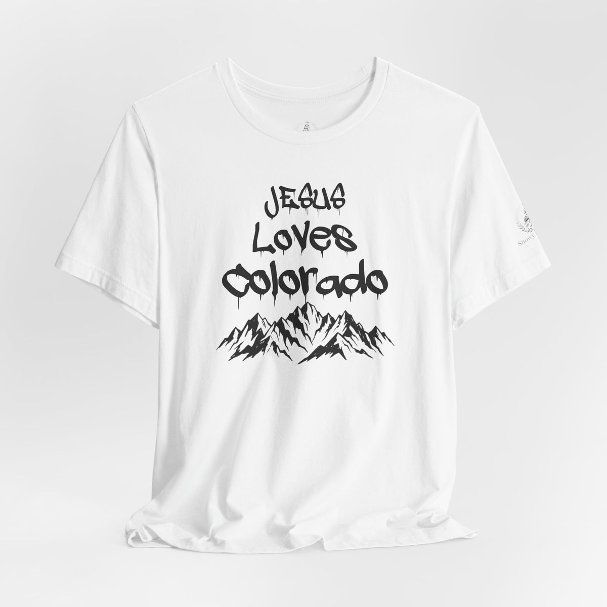 Jesus Loves Colorado Unisex Tee | Snowy Owl 316