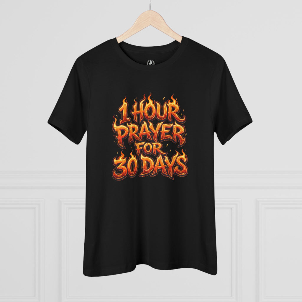 1 Hour Prayer Premium Women's Relaxed Tee