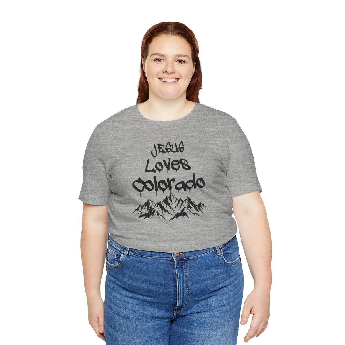Jesus Loves Colorado Unisex Tee | Snowy Owl 316